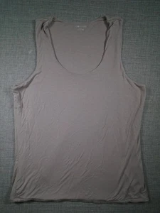 Maurices ärmelloses Top Damen XXL Tanktop taupe Viskose Elasthan gepunktet - Bild 1 von 8