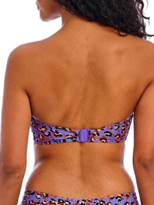 Top de bikini Freya Santiago Nights con aros bandeau estampado natación múltiple - Imagen 1 de 19