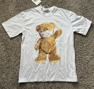 Moschino Couture NWT Men’s Masked Teddy Bear Graphic Print T-Shirt Size Large - Picture 1 of 6