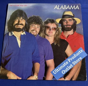 ALABAMA Autographed "The Closer You Get" Vinyl LP 1983 RCA (Nov. 6, 1983) - Picture 1 of 9