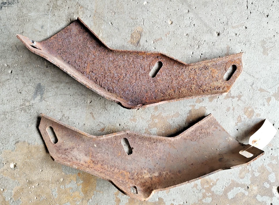 1968-1969 Buick Skylark Rear Bumper Mounting Brackets - Image 1 of 1