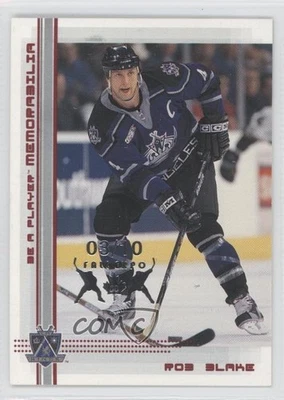 2000-01 ITG Be A Player Memorabilia Ruby Fall Expo 00 /10 Rob Blake #22 HOF - Image 1 of 2