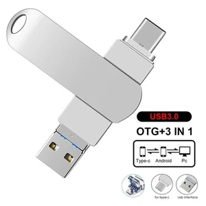 Clé USB 3.0 8 Go ~ 2 To clé USB type C OTG pour ordinateur portable Android Samsung PC - Photo 1/10