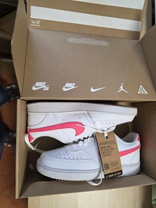 Nike Court Vision Low Women (DR9885-101) white/sea coral/volt/black - Bild 1 von 5