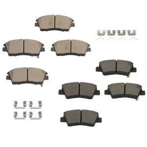 Kit de 8 pastillas de freno delanteras traseras cerámicas para Hyundai Tucson Kia Sportage 2017-2021 - Imagen 1 de 6