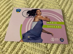 Maria Sakkari 5 X 7 Picture Card TENNIS 2022 Western Southern Open Cincy - Picture 1 of 2