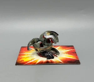 Bakugan Delta Dragonoid 650G Gray Haos B2 Heavy Metal Battle Brawlers READ - Picture 1 of 7