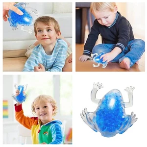 Knetspielzeug Frosch Neu Seltsam Druck Extrusion Entlüftung Erwachsene Kinder Spielzeug TPR - Bild 1 von 20