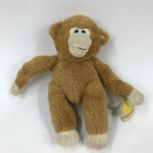 Ape Gorilla Monkey Bananas Stuffed Animal Plush Vintage DanDee 1938 - Picture 1 of 4