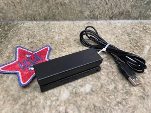 MSR90 USB Magnetic Strip Card Swipe Reader  3 Track POS Magstripe - Afbeelding 1 van 2