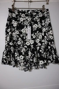 New With Tag - Decjuba kids black/white lily wrap skirt size L (size 14 girls) - Picture 1 of 2