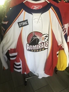 Authentic Gammer 2007-08 weiß Norfork Admirals Trikot #25 Rogers Gr.58+ - Bild 1 von 12