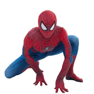 Amazing Spider-man 2 Jumpsuit Spiderman Tights Cosplay Costume Halloween Suit - Picture 1 of 23