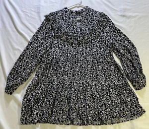 Vestido para mujer Eloquii blanco y negro talla 14 - Imagen 1 de 5