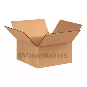 25 11x11x4 Cardboard Shipping Boxes Cartons Packing Moving Mailing Storage Box - Picture 1 of 1
