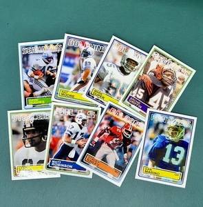 Custom neu 1983 Football Karten Set ungesehene Fotos Dolphins Bills Bengals Marino - Bild 1 von 2