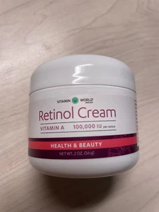 Retinol Vitamin a Cream 100,000 IU 2 Oz - Picture 1 of 3