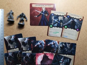 BRODERICK HESTON +WEREWOLF MINIATURES + CARDS /ALTAR QUEST G63 - Imagen 1 de 1