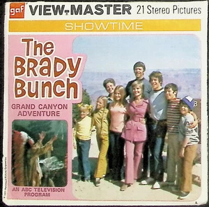 The Brady Bunch Grand Canyon Adventure 1971 3d View-Master paquete de 3 carretes - color - Imagen 1 de 3