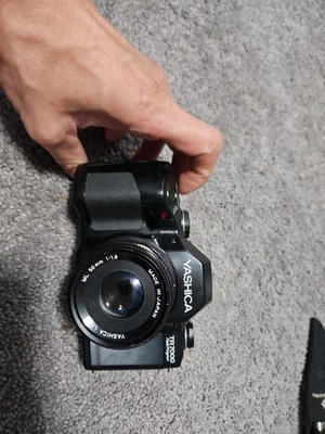 Yashica TR7000 SLR Film Camera W/ 50mm 1:1.9 Lens Tested Fully Functional Works - Image 1 of 2