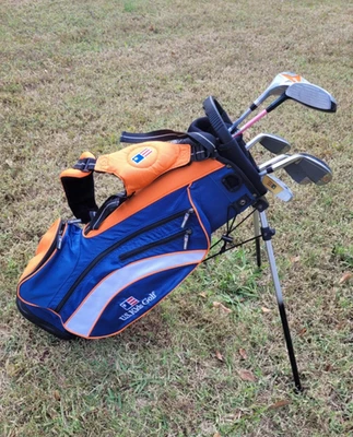 USKG US Kids Golf Set DV3 UL/51" Wt-20-u Junior 6 Club Set RH For Age 7-9 - Image 1 of 4