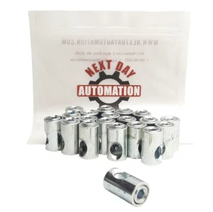 Lot of 25 Bosch 3842535634 Quick Connector Nuts for ø17mm Extrusion Bore - Picture 1 of 7