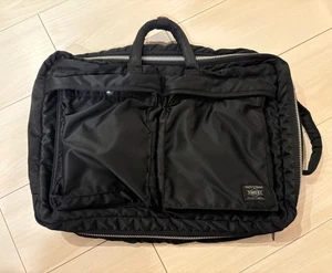 PORTER YOSHIDA TANKER 3-Wege Businesstasche Aktentasche Schulter Rucksack Schwarz - Bild 1 von 15