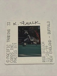 1999 Kevin Faulk Original FILM CELL Pacific Trading Cards 11/28/99 NE @ BUF RC - Picture 1 of 3