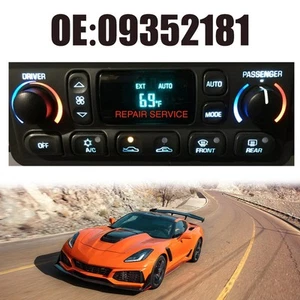 For Chevrolet For Corvette Air Conditioning Control Replacement Panel 1997 2007 - Picture 1 of 7