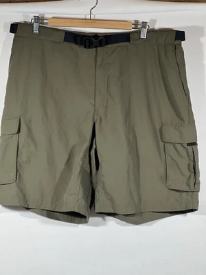 Pantalones Cortos Carga EMS Para Hombres 40 Verde 100% Nylon Cinturón Carga Exterior Caminata Campamento Foto 1 de 4