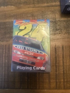 Tarjetas de juego de bicicleta Nascar Jeff Gordon 1999 nuevas en caja selladas raras coleccionables 24 autos - Imagen 1 de 1