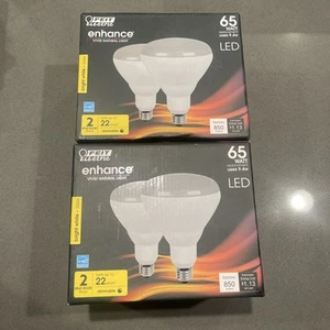 Feit Electric 9.4W LED BR40 Flood Light Bulbs 4 PK. (45937) FS - Picture 1 of 1