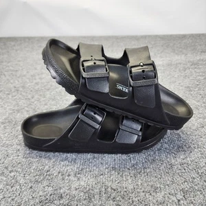 Sandalia Birkenstock Mujer 37 Negra Arizona EVA Punta Abierta Sin Cordones Informal Cómoda - Imagen 1 de 5