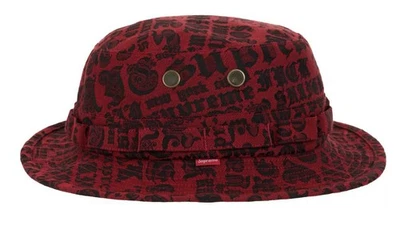 Sombrero Boonie Jacquard Supreme Cities Rojo Talla M/L Foto 1 de 4