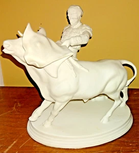 Sacavem Portugal Porcelain Sculpture ~ Bullfighter / Matador - Signed "Clariano" - Picture 1 of 6