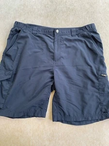 Pantalones Cortos de Pesca Columbia PFG Ripstop Talla 40 Negro 10” Carga Ligeros - Imagen 1 de 10
