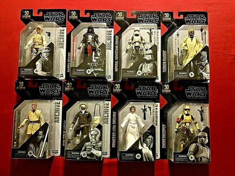 (8) Star Wars/Han Solo/Skywalker/Tusken/Shoretrooper/Leia/Oni-Wan/Darth Revan Cover