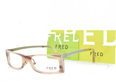Gafas FRED Lunettes plateadas rosa marrón 50-16-135 St Moritz C5 002 #215 Foto 1 de 4
