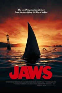 JAWS The Film Vault Matt Ferguson Florey Movie Poster Print 16.5x23.4 Lmtd 300 - Picture 1 of 1