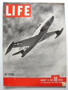 Life Magazine August 13, 1945 - Jet Planes - Picture 1 of 3