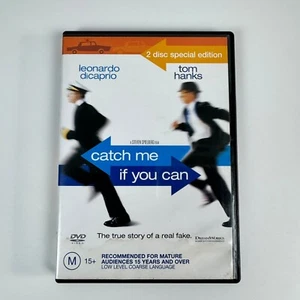 Catch Me If You Can (DVD 2003 2 discs) Leonardo DiCaprio Tom Hanks Region 4 - Picture 1 of 4