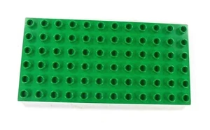 Lego Duplo Baseplate 6X12 flat (1) green - Picture 1 of 2
