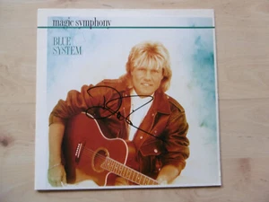 Dieter Bohlen Autogramm signed Maxi-Cover 12" Blue System - Magic Symphony Vinyl - Bild 1 von 1