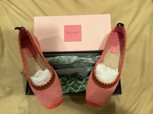 Kate Spade “Knottingham” Pink Knit Espadrille 8.5 - Picture 1 of 4