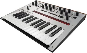 KORG Monophonic Analog Synthesizer monologue SV Silver 25 key From Japan New - Picture 1 of 8