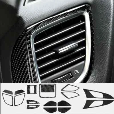 Kit completo de cubierta de accesorios interiores de fibra de carbono para Mazda 3 Axela 2014-2018 Foto 1 de 4