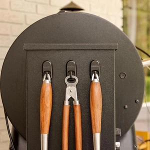 Pellet Smoker Grill Magnethaken 3 Stück - Befestigung am Pellettrichter zum Aufhängen,, - Bild 1 von 12