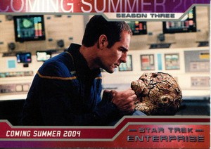 STAR TREK ENTERPRISE SEASON THREE 3 2004 RITTENHOUSE ARCHIVES PROMO CARD P2