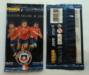 Chile 2015 Panini Soccer Trading Card Premium Selección Chilena team pack