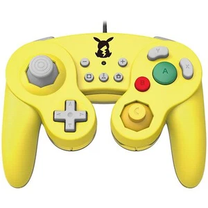 CONTROLADOR ESTILO GAMECUBE HORI SMASH BROS PARA NINTENDO SWITCH VERSIÓN PIKACHU - Imagen 1 de 4